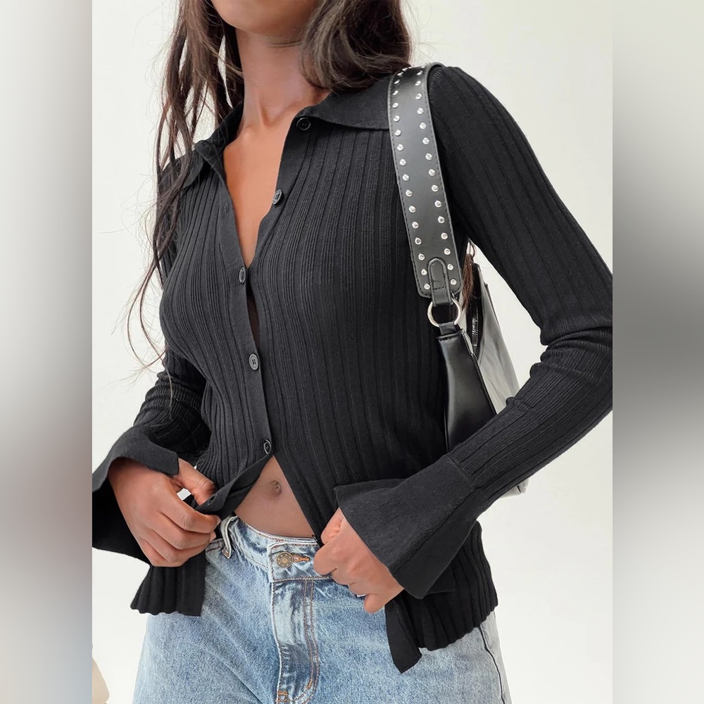 Princess Polly - Anneke Collared Cardigan